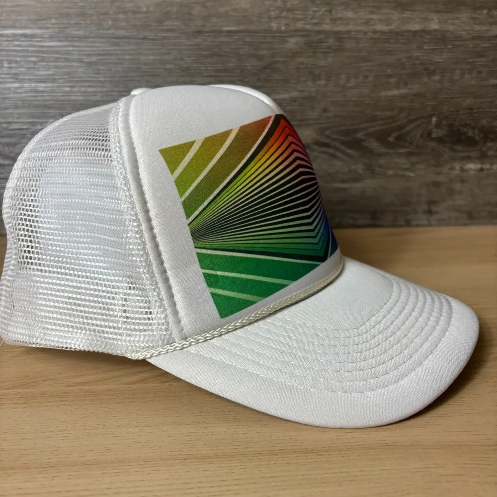 Hurley Hat Cap Snap Back White Trucker Surf Surfing Outdoors